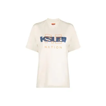 Ksubi T-Shirts Women's Optical White Color