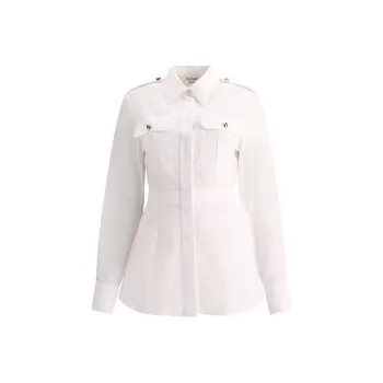 McQ Alexander McQueen Pleated Long Sleeved Shirt