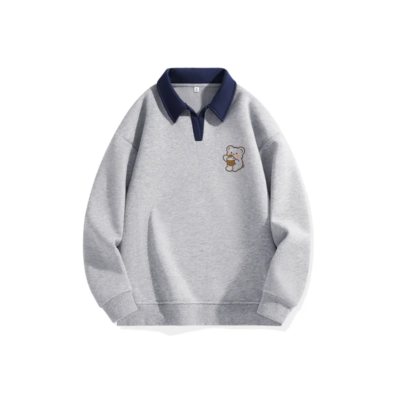 Cotton Sweatshirts Women's-11