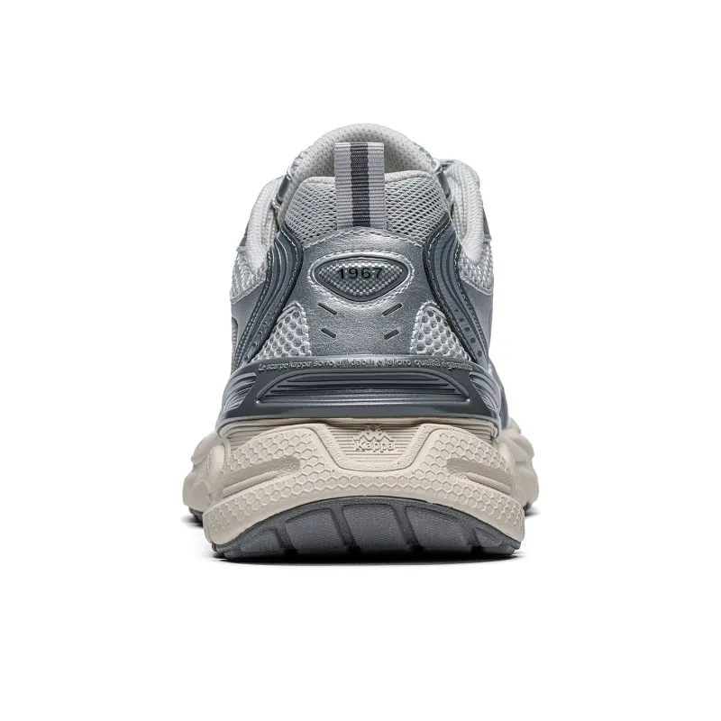 Kappa Galileo Low Top Chunky Sneakers Unisex Cool Gray-4