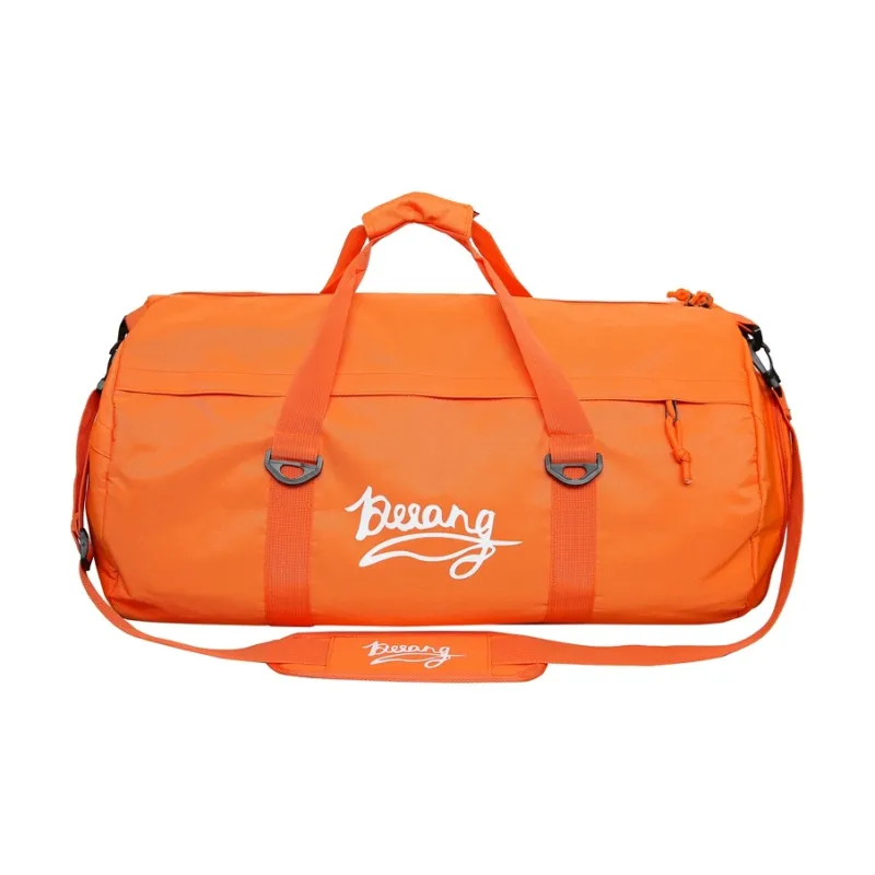 BUBM Oxford Travel Bag Unisex Black/Lake Blue/Light Blue/Orange Red-6