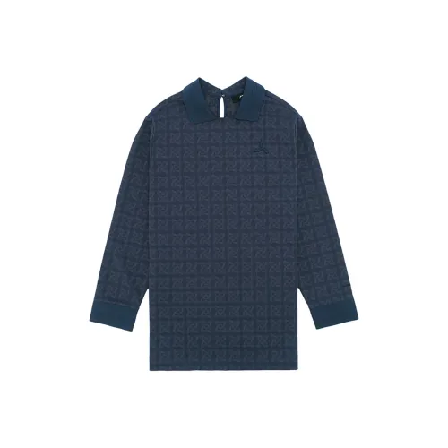 LI-NING 1990 University Series Sweatshirts Women's Twilight Indigo