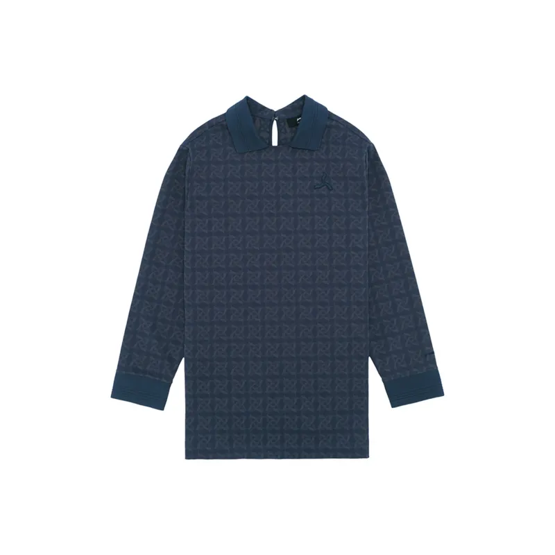 LI NING 1990 Tour Series Sweatshirts Women's Twilight Indigo-0