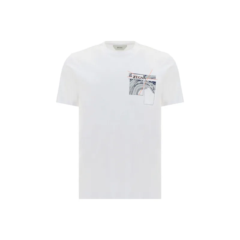 Ermenegildo Zegna T Shirts Men White-0