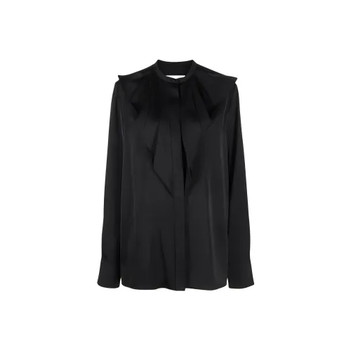 JIL SANDER Ruffled Crewneck Blouse