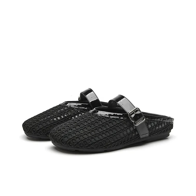15 MINS Cut Out Quiet Closed Toe Slippers Women's-2