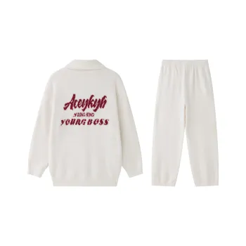 YK&YB Sweatshirt Sets Unisex