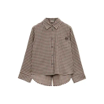 LOEWE Trapeze Shirt 'Brown/White/Black'