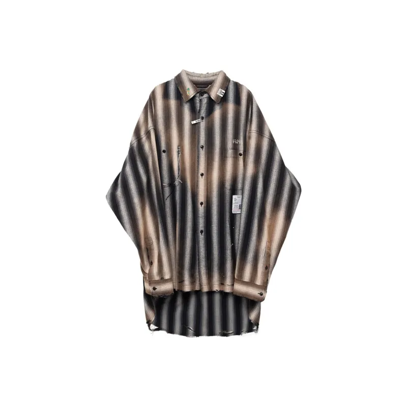 Maison Mihara Yasuhiro Striped Shirt-0