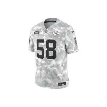 Nike Derrick Thomas Kansas City Chiefs Salute To Service Men's Nike Dri FIT Nfl Limited Jersey