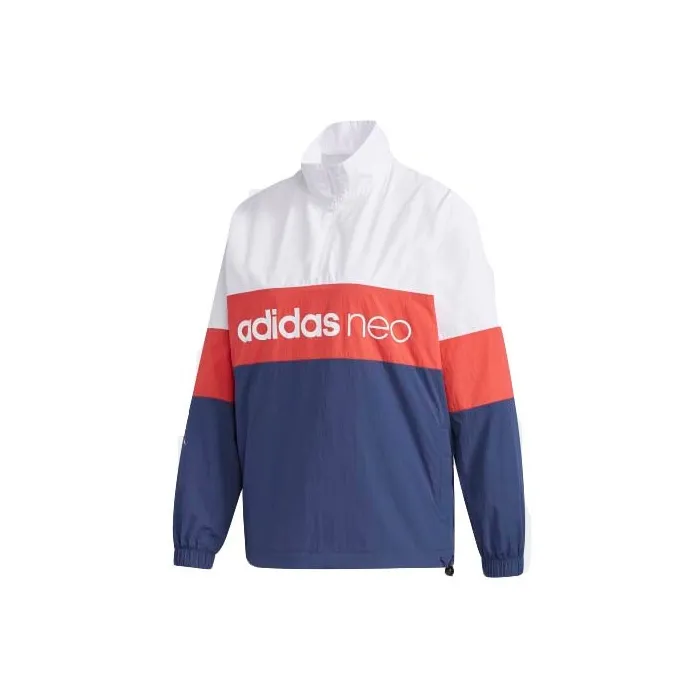 Adidas Neo Jackets Women's White/Technology Indigo/Honor Red-0
