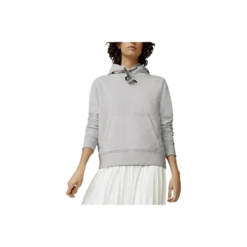Canada Goose Muskoka Series Sweatshirts Women's Heather Gray Silver Birch