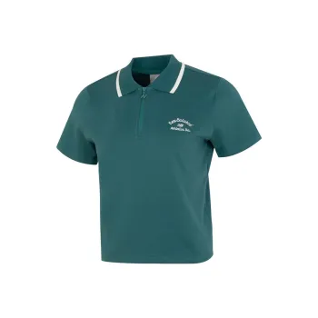 New Balance Polo Shirt Women's Dark Green