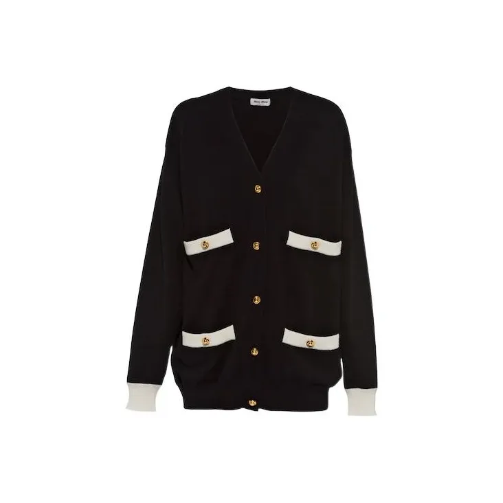 MIU MIU FW22 Knitwear Women's Black-0