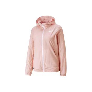 PUMA Essentials Essentials Solid Windbreaker Jacket Women's Pink