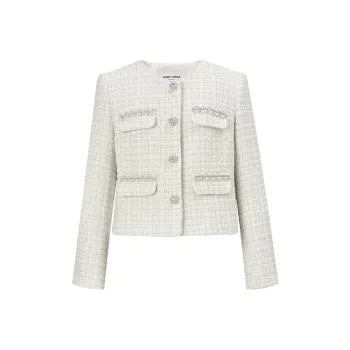 TAMMY TANGS Jackets Coats Women's White
