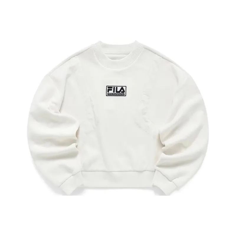 White Mountaineering X FILA FUSION White Mountaineering Sweatshirts Women's Reed White-0