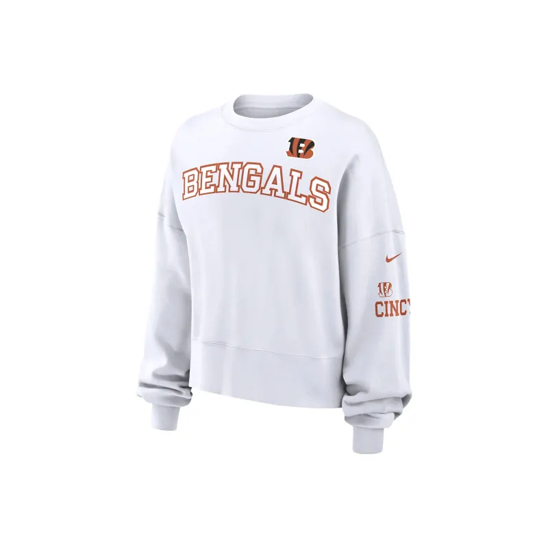 Nike Cincinnati Bengals Women's Nike Nfl Pullover Crew-0