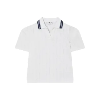 FILA Polo Shirt Women's Cloud White