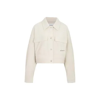 Calvin Klein Jackets Women's Ecru