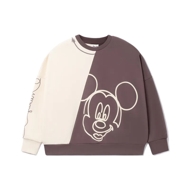 Disney X LINING Sports Fashion Collection Sweatshirts Women's Sparrow Umber-0