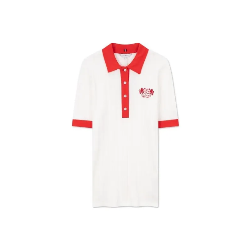 Tommy Hilfiger Polo Shirt Women's White-0