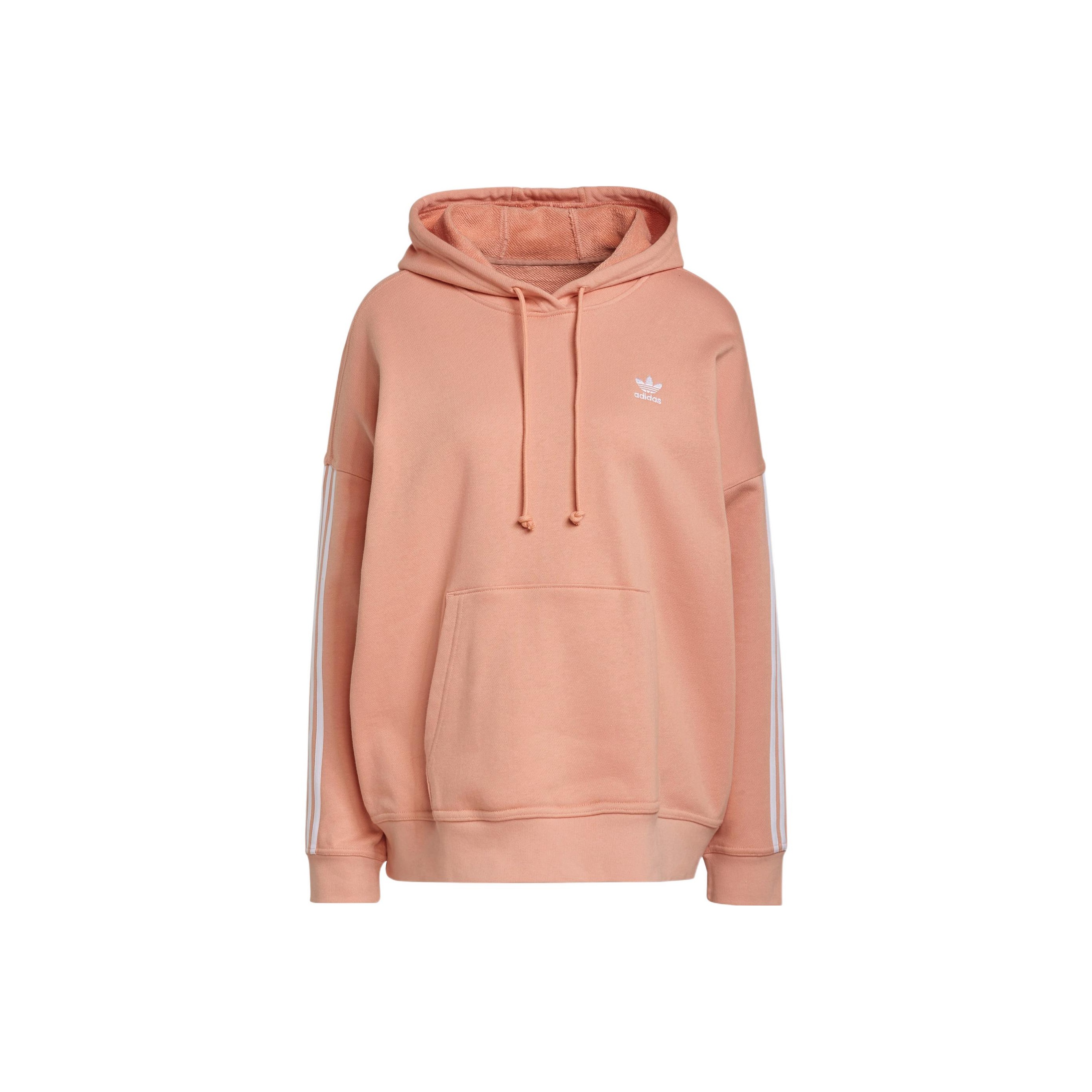orange adidas hoodie womens