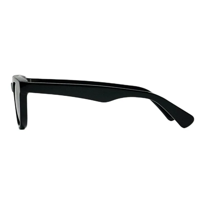 ZARA Acetate Cellulose Triacetate Round Sunglasses Men's Black-2