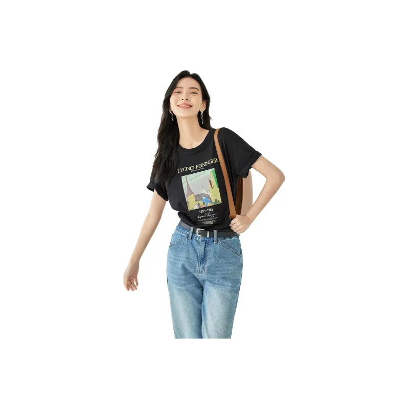 DIALOGUE To White X Kaye Levine Co-branded Series T-Shirts Women's-0