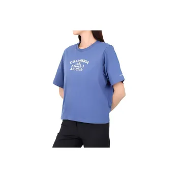 Columbia T Shirts Women's Blue