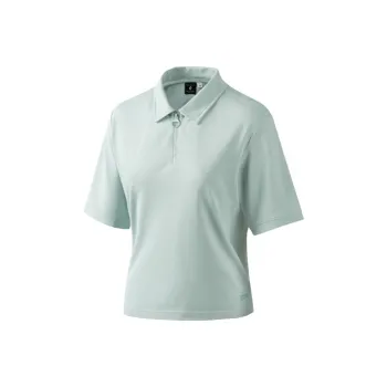 Skechers Polo Shirt Women's Sky Gray Cyan