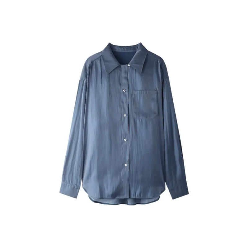 THE SEA LIFE Shirts Women's Ceramic Blue-0