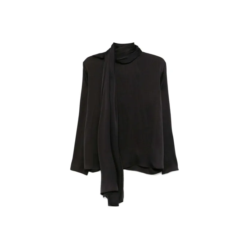 Magda Butrym Satin Blouse-0