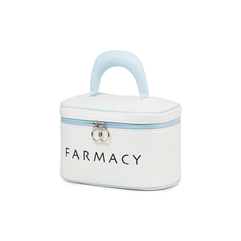 Farmacy PU Makeup Bag Women's White/Pink-2