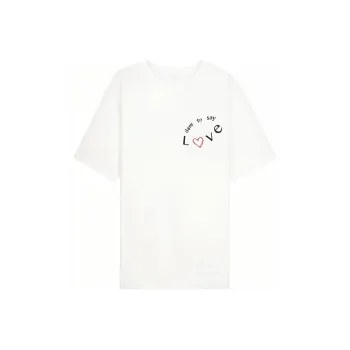 Victoria's Secret x RUI built SS23 Drop Shoulder Sleeve T Shirt Women's White
