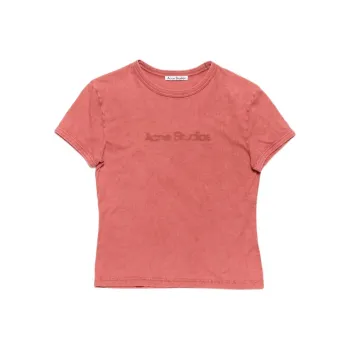 Acne Studios Regular T Shirt Women's Red