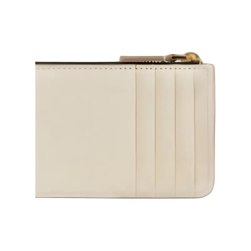 MARNI Calfskin Wallet, Card Holder Women's White-4