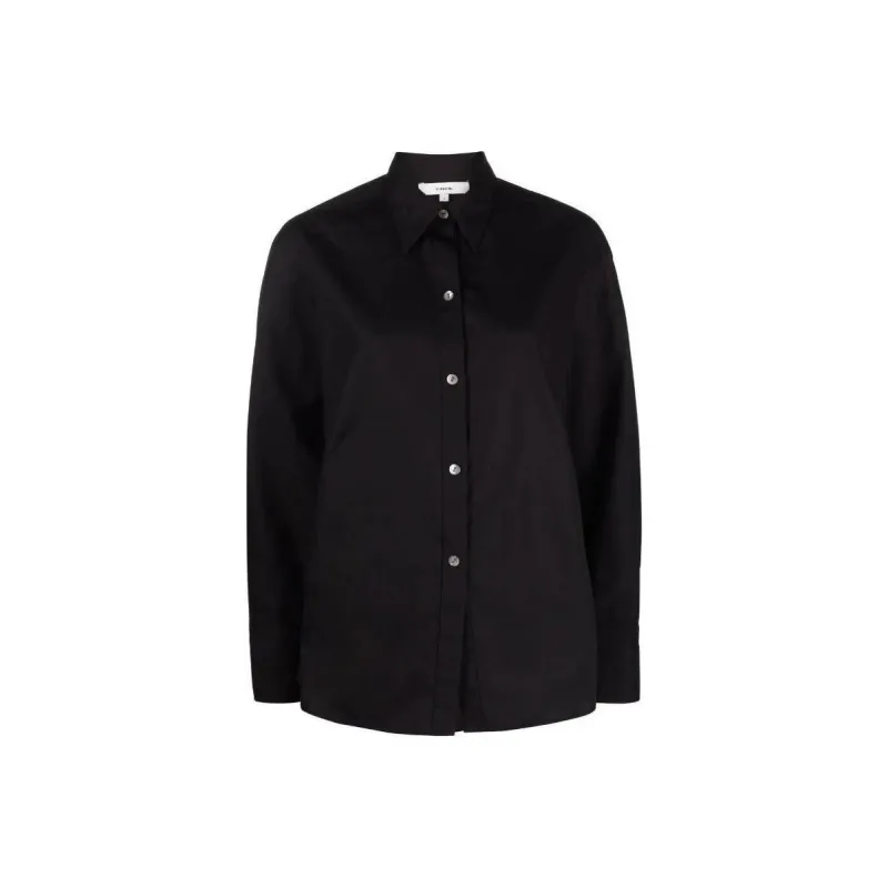 VINCE Sculpted Long Sleeve Shirt-0