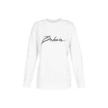 BALMAIN Sweatshirts Women's White