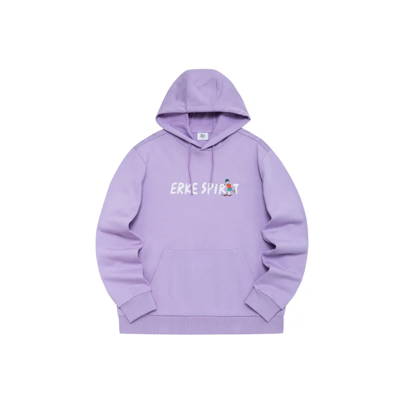 Erke Sweatshirts Men Air Purple-0