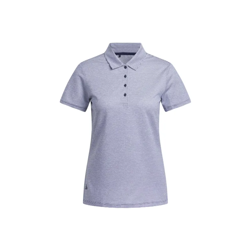 Adidas Ottoman Short Sleeve Polo Shirt Polo Shirt Women's Marine Blue-0