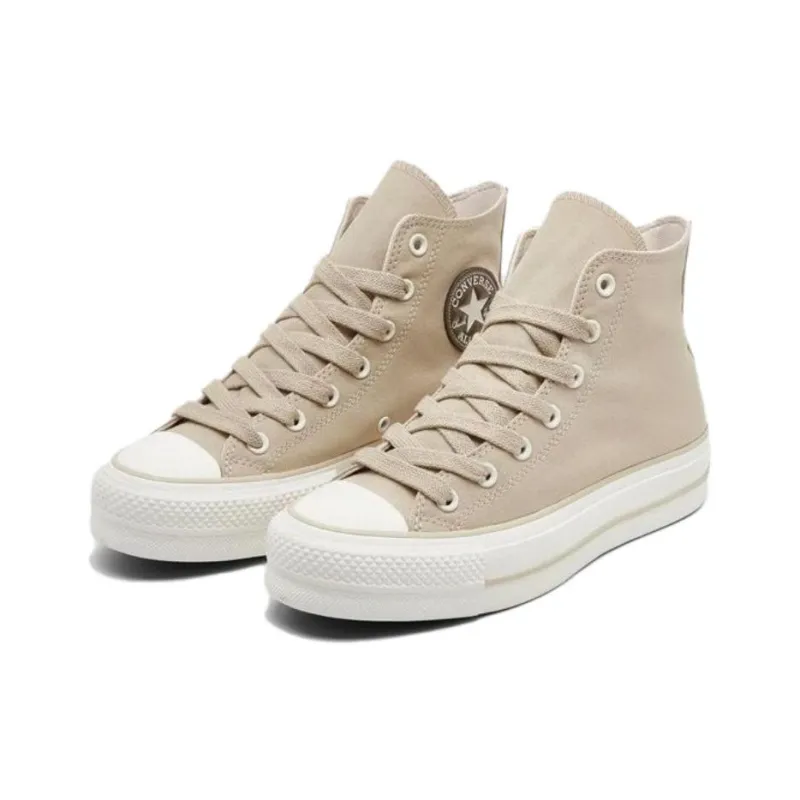 Converse Women's Chuck Taylor All Star Lift Platform High 'Beach Stone' Women's-2