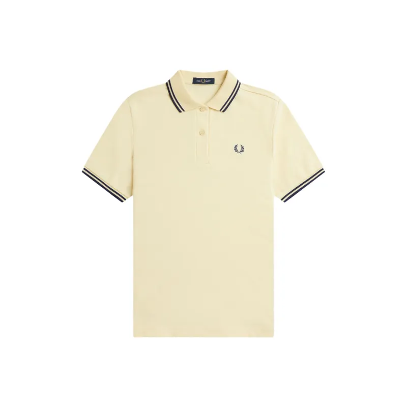FRED PERRY Polo Shirt Women's Custard-0