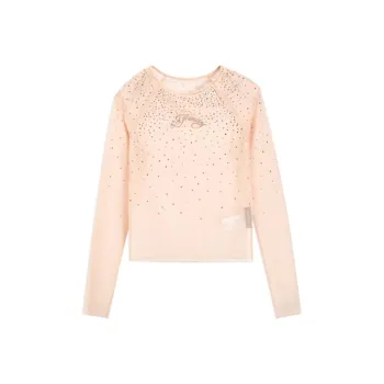 Ed Hardy T Shirt Women's Almond
