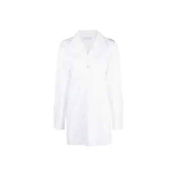 OFF WHITE Button Detailed Long Sleeved Shirt