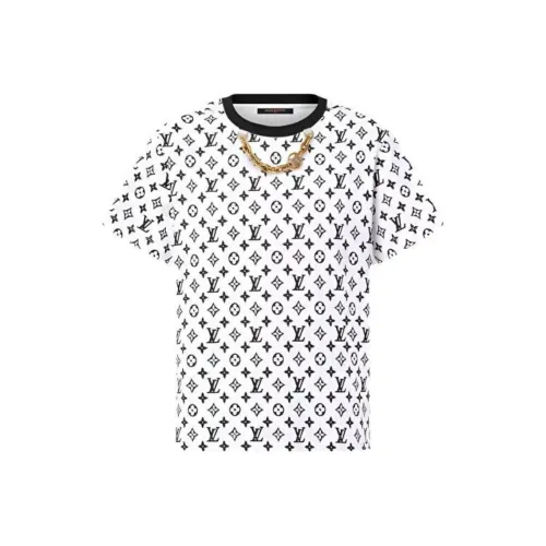LOUIS VUITTON Drop Shoulder Sleeve T Shirt Women's White