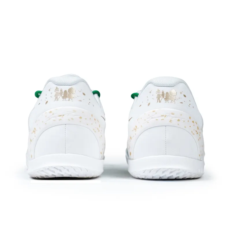 Serious Player Only Player 1 Low Top Basketball Shoes Men's Green White-4
