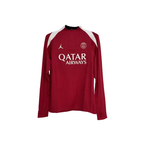 JORDAN Paris Saint Germain Strike Elite Fourth Men's JORDAN Dri FIT Adv Soccer Knit Drill Top