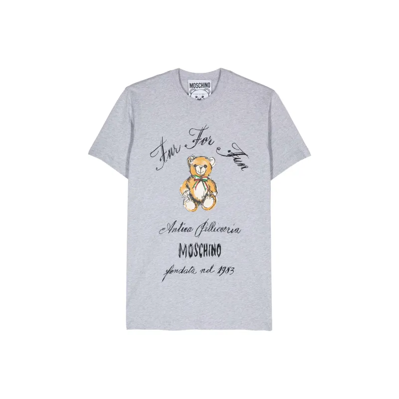 MOSCHINO Antica Pellicceria Crewneck T Shirt-0