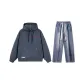 Set (Dark Gray Top+Dark Blue Jeans) Red